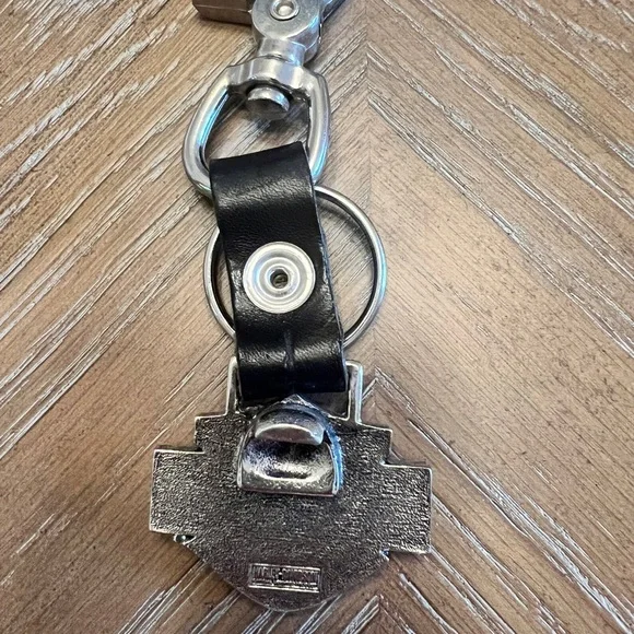 Harley-Davidson Black Keychain - Picture 3 of 4